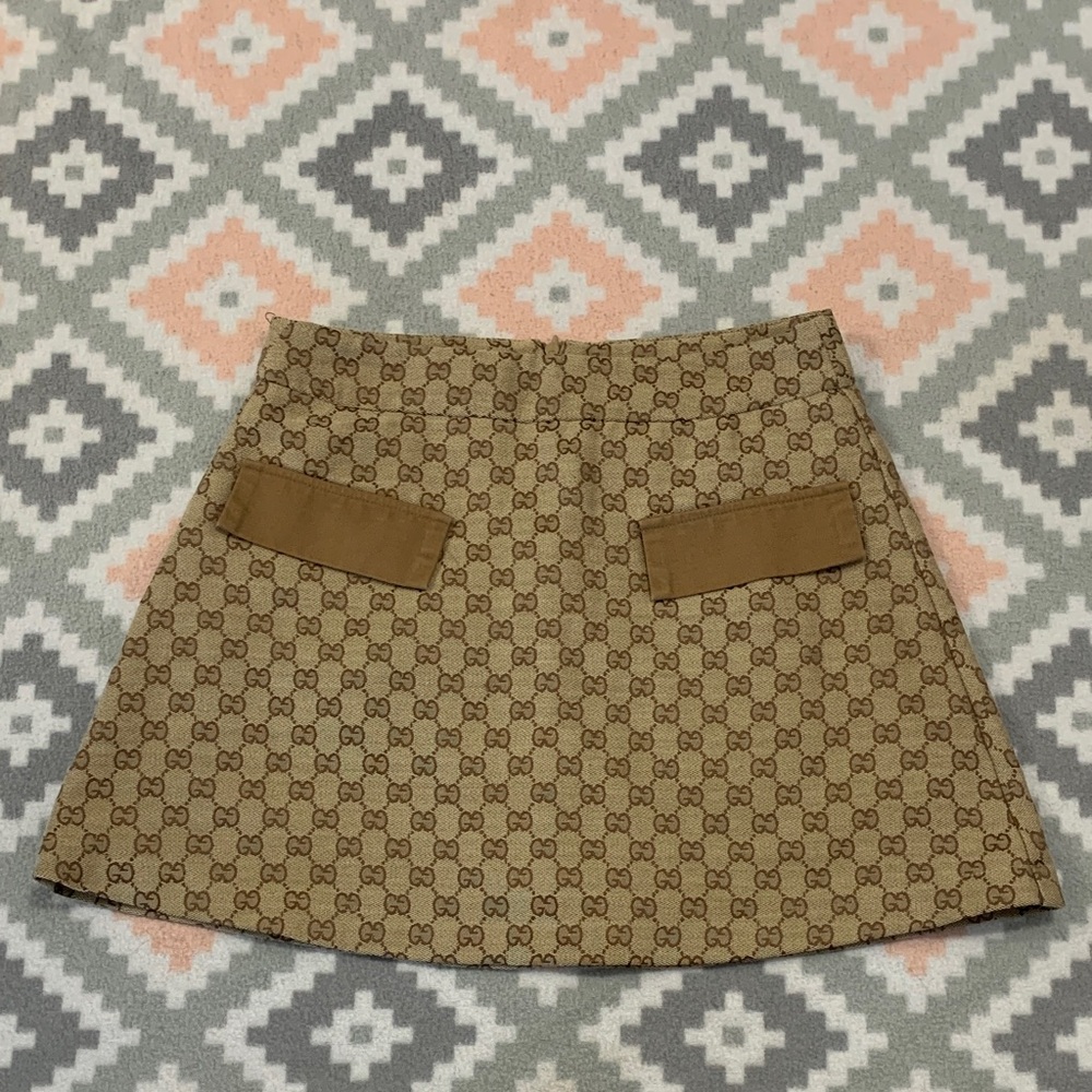 Designer Brown Skirt size s - Picture 2 of 8